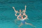 Artistic Swimming  Wheaton College Artistic Swimming vs the University of Incarnate World. - Photo By: KEITH NORDSTROM : Wheaton, Artistic Swimming
